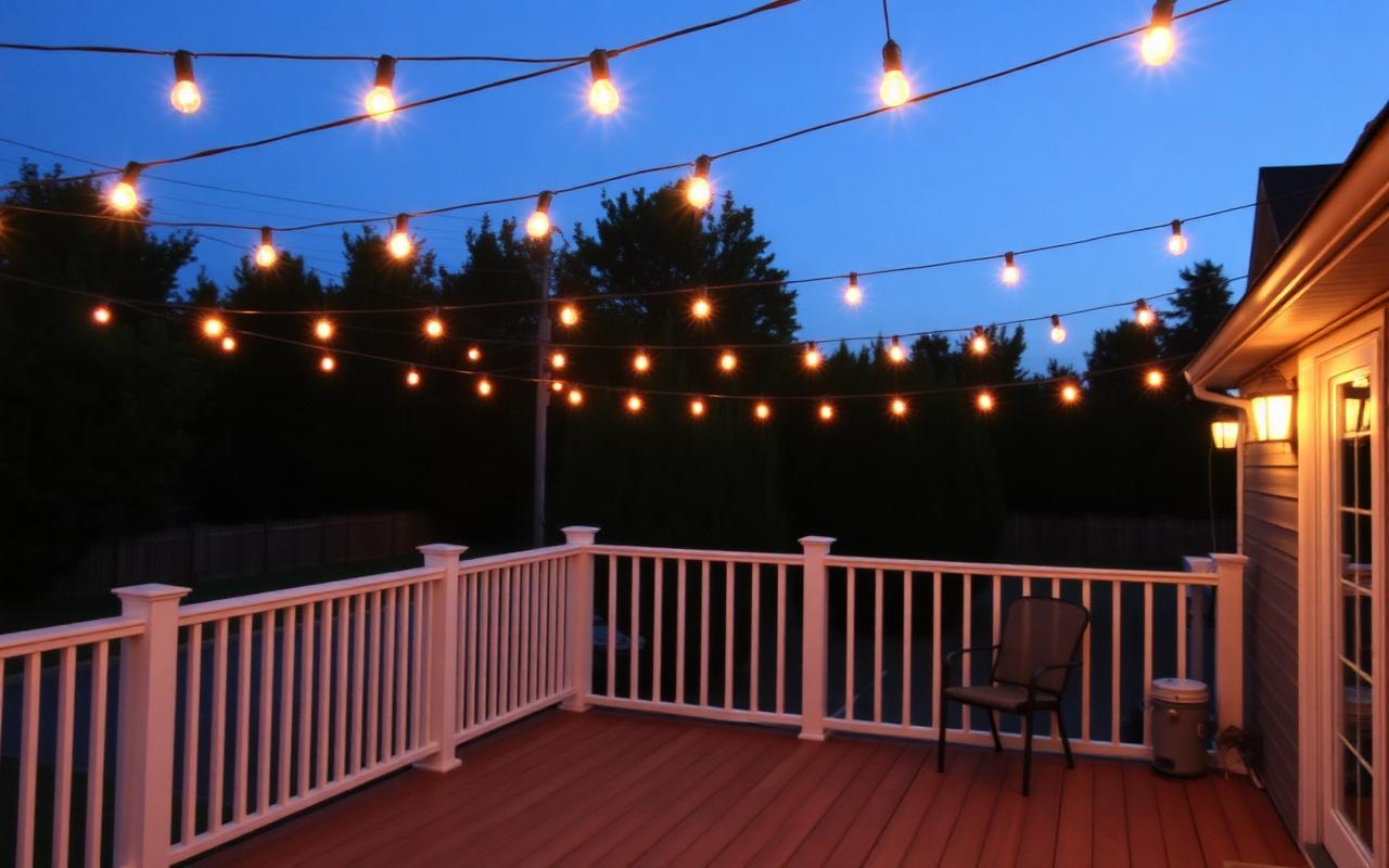 Backyard String Lights